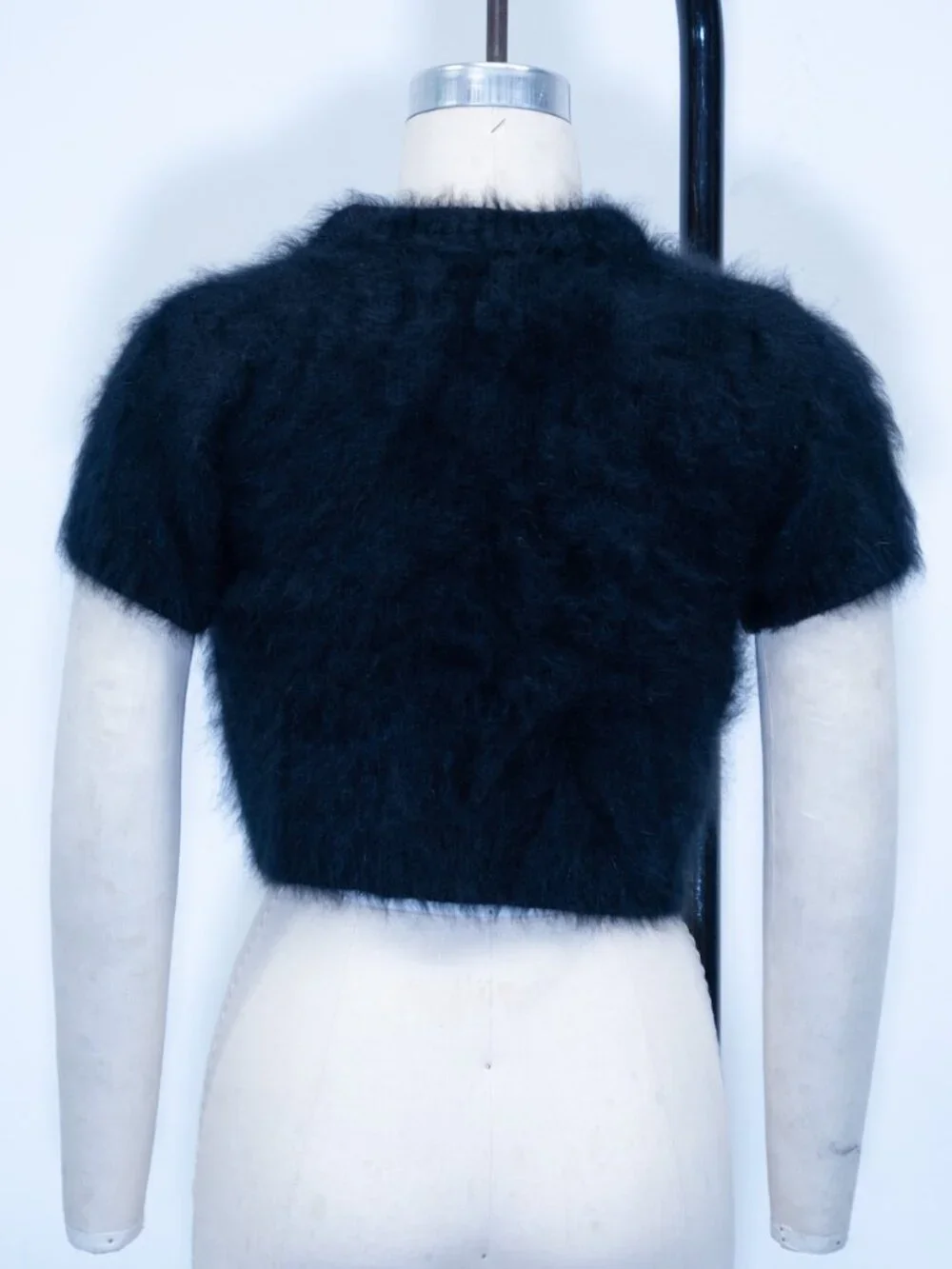 Alexander Wang Mohair Cropped Sweater - Picture 6 of 6